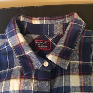 UnTuckit Flannel Button Down